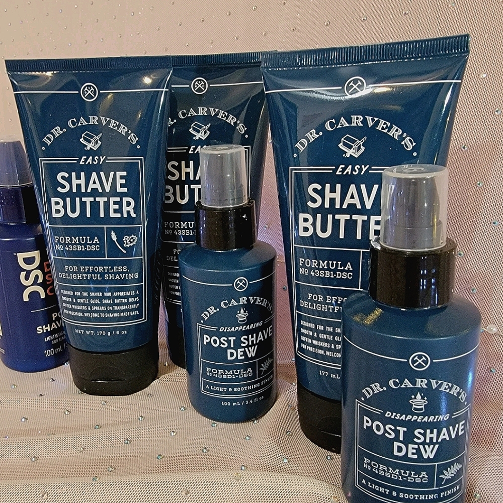 "Dr. Carvers" Shave Butter + Post Shave Dew